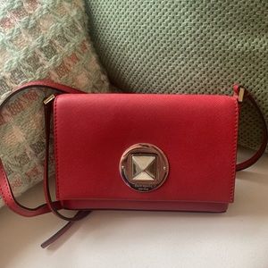 Kate Spade Newbury Lane Sally Crossbody in Wine